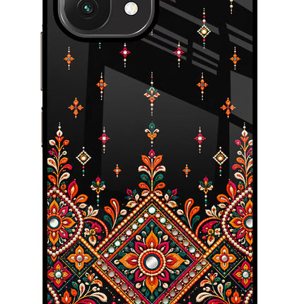 Noir Mehfil Mi 11 Lite Glass Case