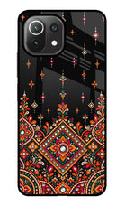 Noir Mehfil Mi 11 Lite Glass Case