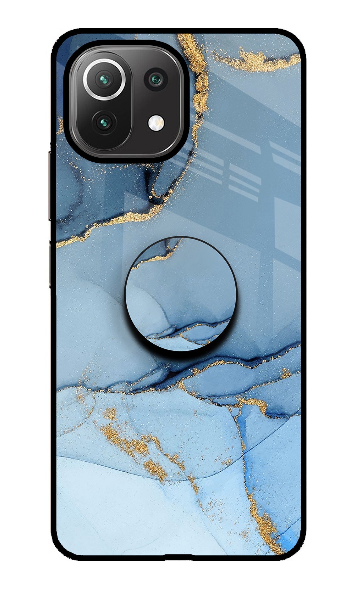 Blue Marble Mi 11 Lite Glass Case