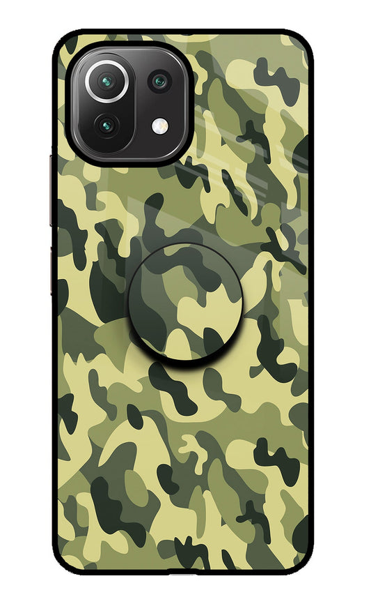 Camouflage Mi 11 Lite Glass Case