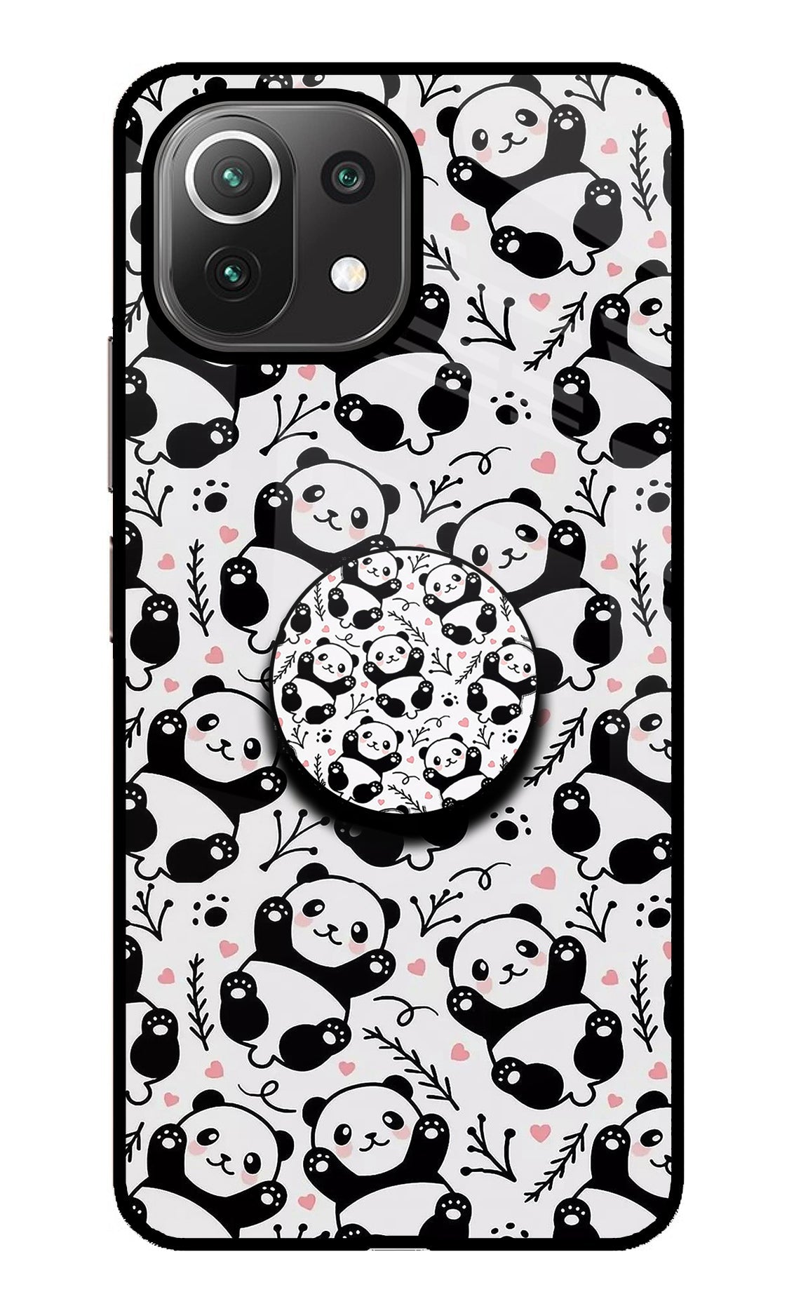 Cute Panda Mi 11 Lite Pop Case