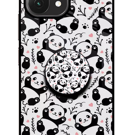 Cute Panda Mi 11 Lite Pop Case by Casekaro