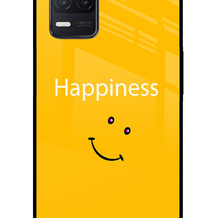 Happiness With Smiley Realme 8 5G/8s 5G Glass Case