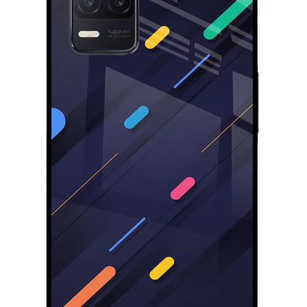 Abstract Design Realme 8 5G/8s 5G Glass Case