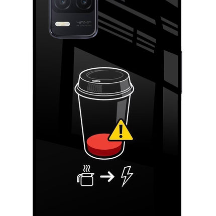 Coffee Realme 8 5G/8s 5G Glass Case