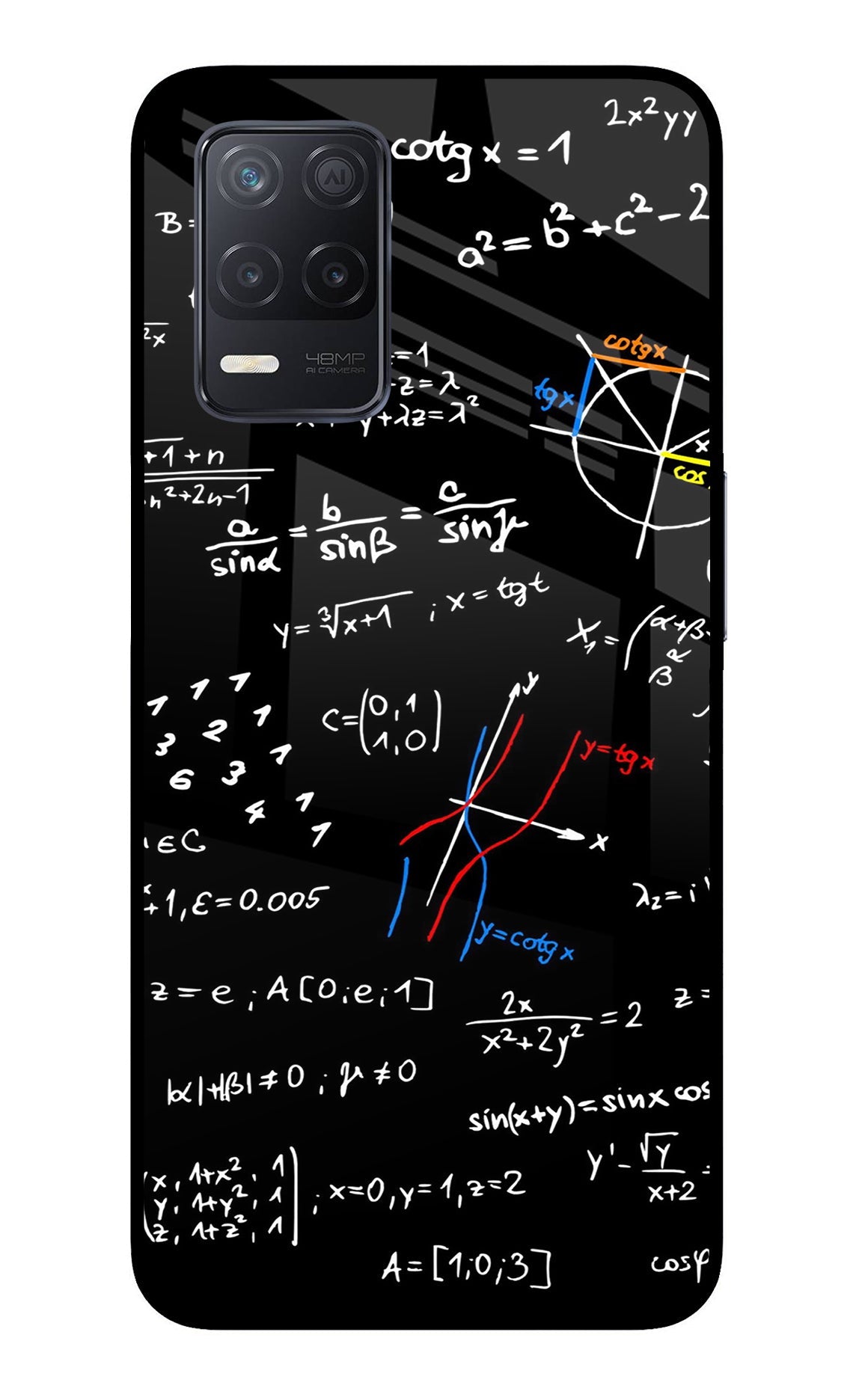 Mathematics Formula Realme 8 5G/8s 5G Back Cover