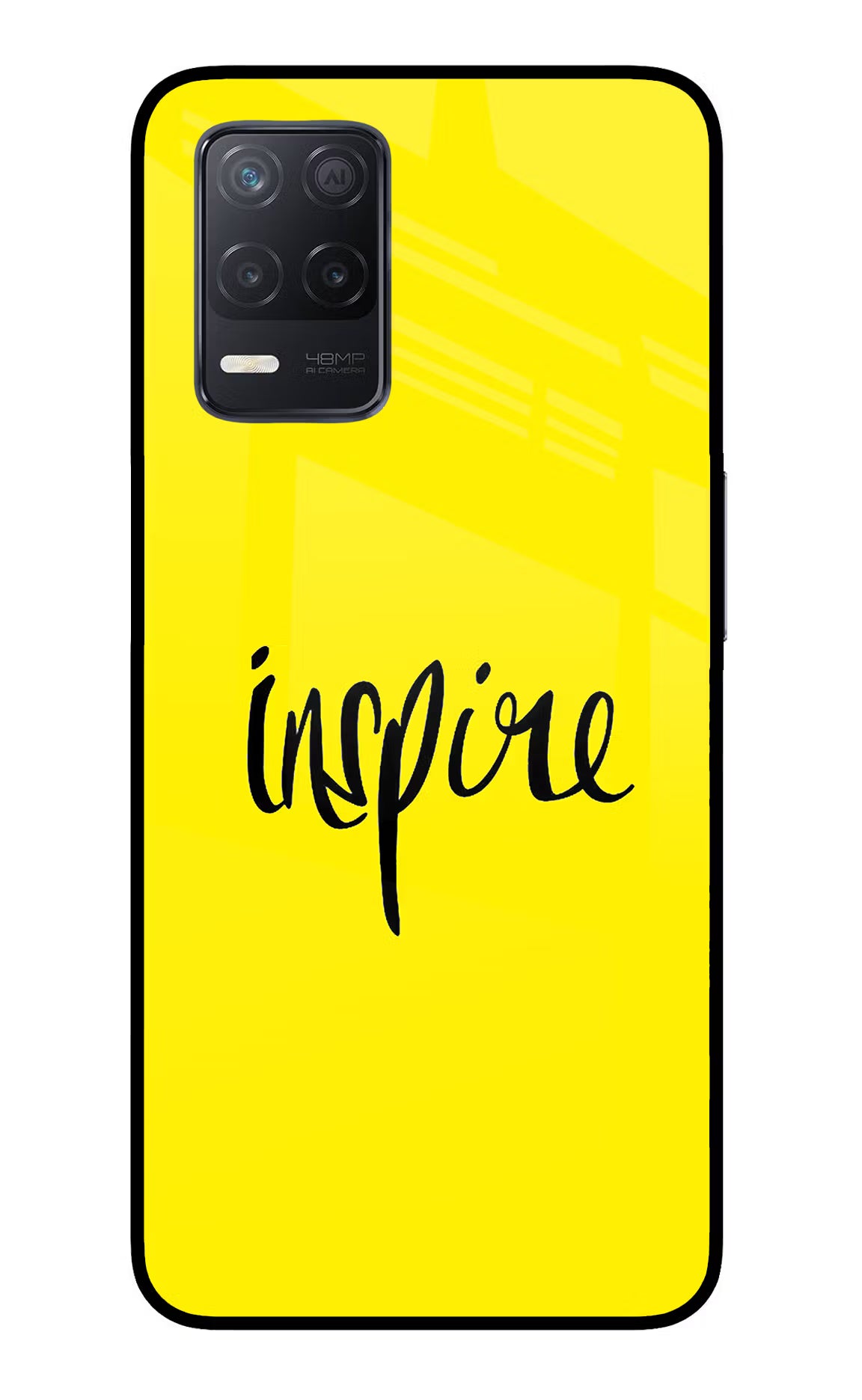 Inspire Realme 8 5G/8s 5G Glass Case Back Cover by Casekaro