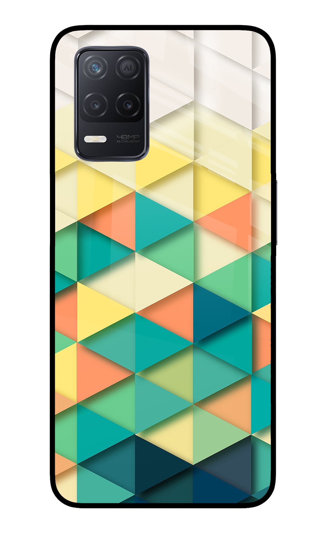 Abstract Realme 8 5G/8s 5G Back Cover