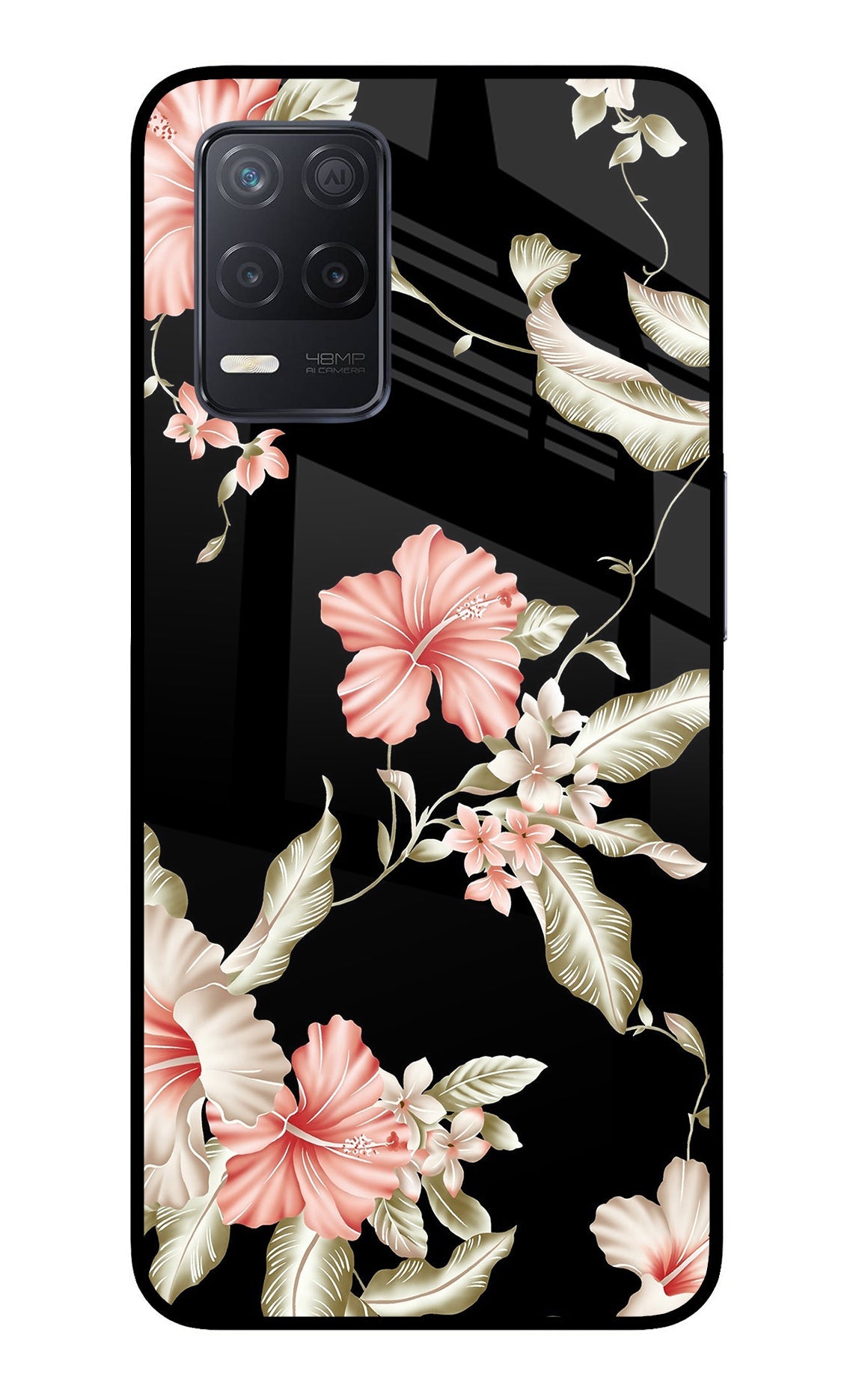 Flowers Realme 8 5G/8s 5G Glass Case