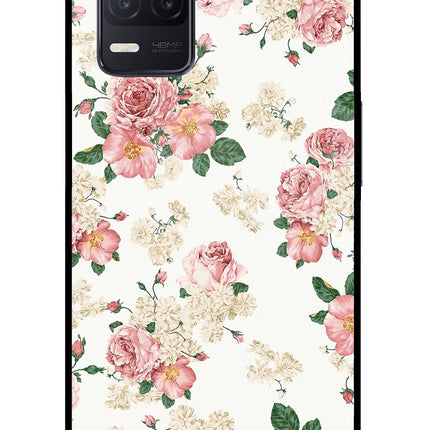 Flowers Realme 8 5G/8s 5G Glass Case