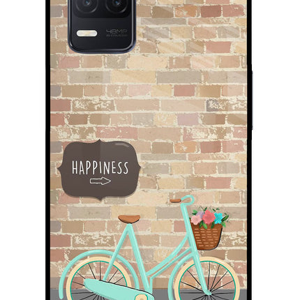 Happiness Artwork Realme 8 5G/8s 5G Glass Case