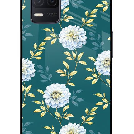 Flowers Realme 8 5G/8s 5G Glass Case