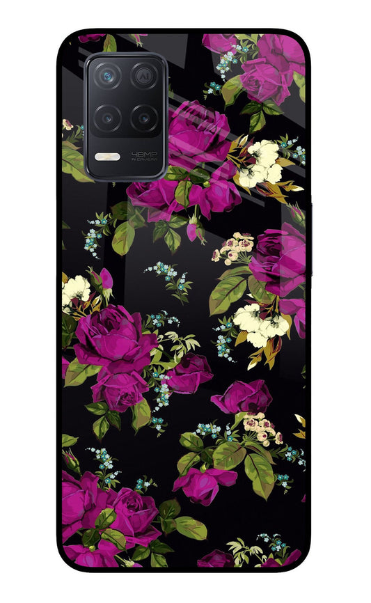 Flowers Realme 8 5G/8s 5G Glass Case