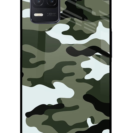 Camouflage Realme 8 5G/8s 5G Glass Case