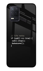 Life Motto Code Realme 8 5G/8s 5G Glass Case