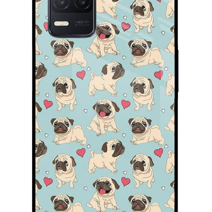 Pug Dog Realme 8 5G/8s 5G Glass Case