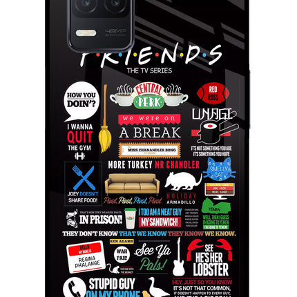 FRIENDS Realme 8 5G/8s 5G Glass Case