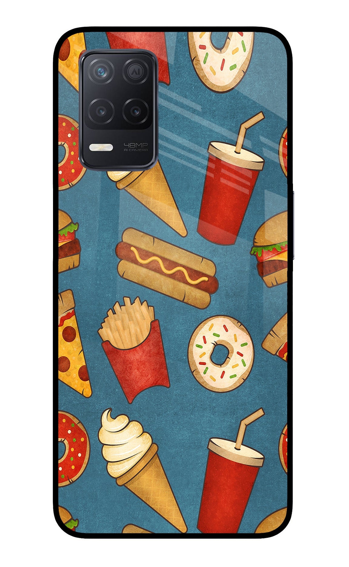 Foodie Realme 8 5G/8s 5G Back Cover