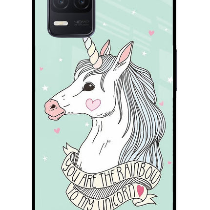 Unicorn Wallpaper Realme 8 5G/8s 5G Glass Case