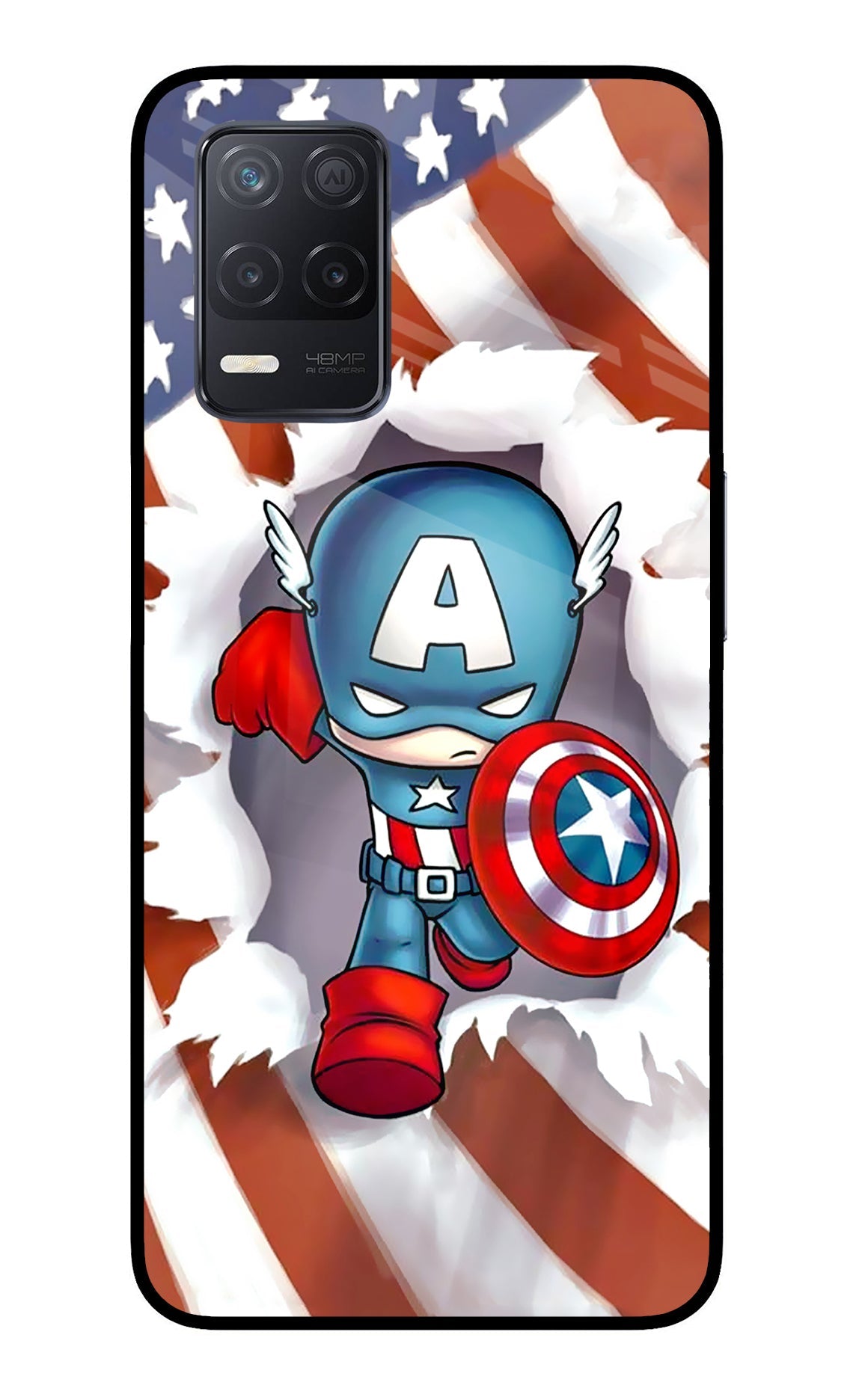 Captain America Realme 8 5G/8s 5G Back Cover