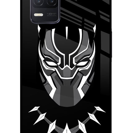 Black Panther Realme 8 5G/8s 5G Glass Case