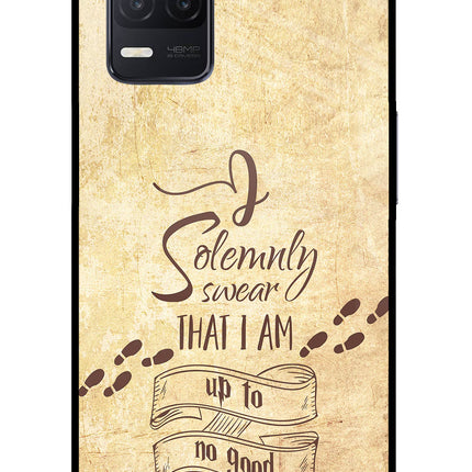 I Solemnly swear that i up to no good Realme 8 5G/8s 5G Glass Case