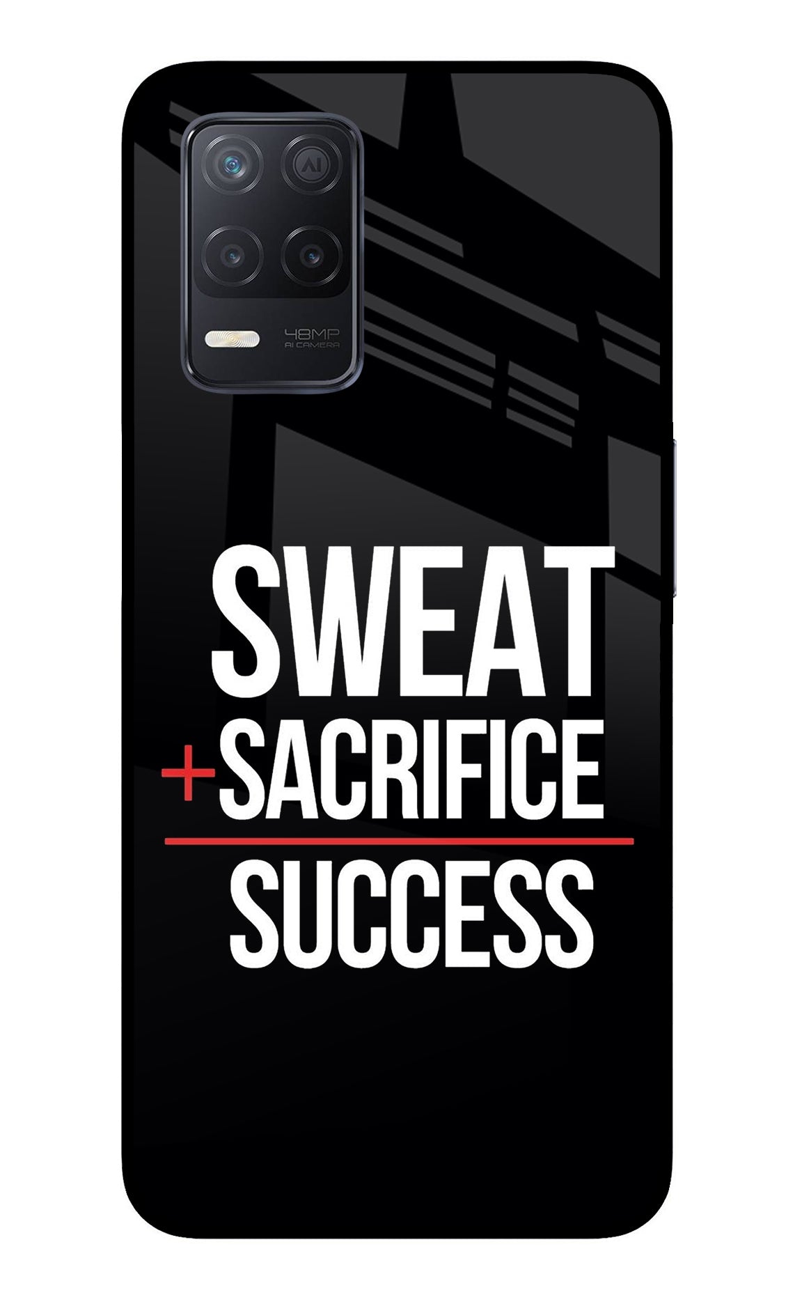 Sweat Sacrifice Success Realme 8 5G/8s 5G Back Cover