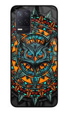Angry Owl Art Realme 8 5G/8s 5G Glass Case