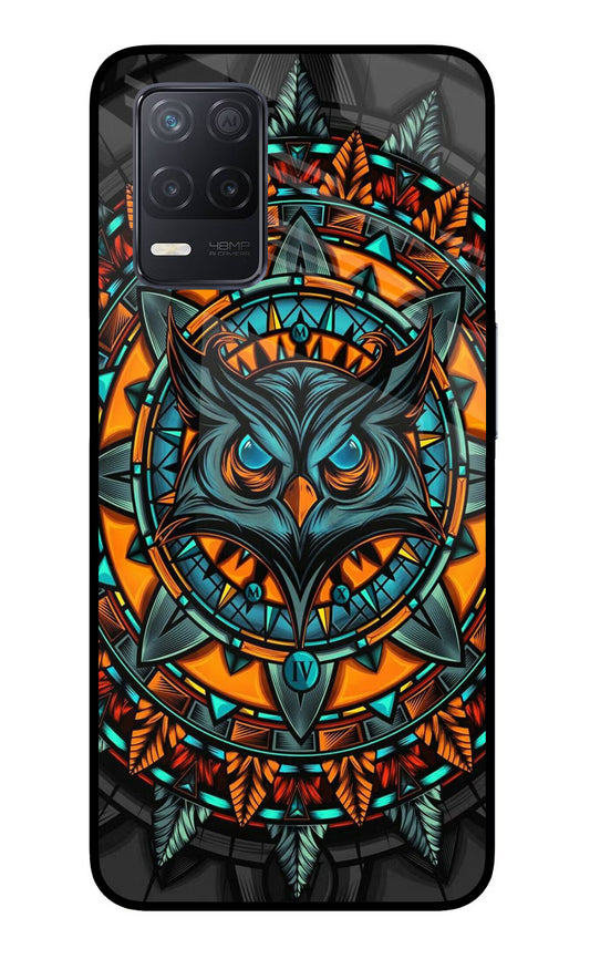 Angry Owl Art Realme 8 5G/8s 5G Glass Case