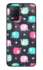 Elephants Realme 8 5G/8s 5G Glass Case