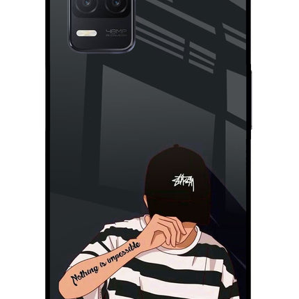 Aesthetic Boy Realme 8 5G/8s 5G Glass Case