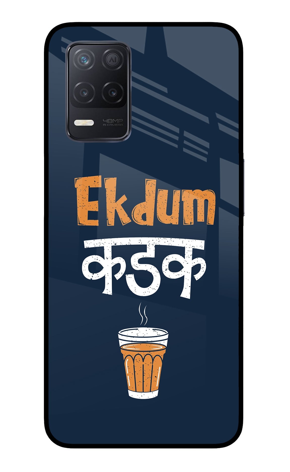 Ekdum Kadak Chai Realme 8 5G/8s 5G Glass Case