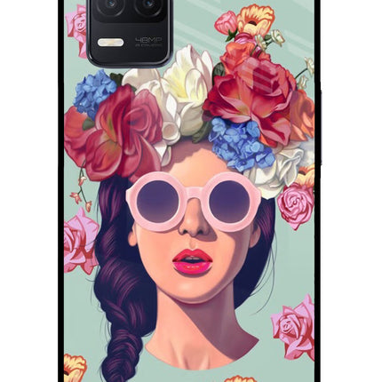 Pretty Girl Realme 8 5G/8s 5G Glass Case
