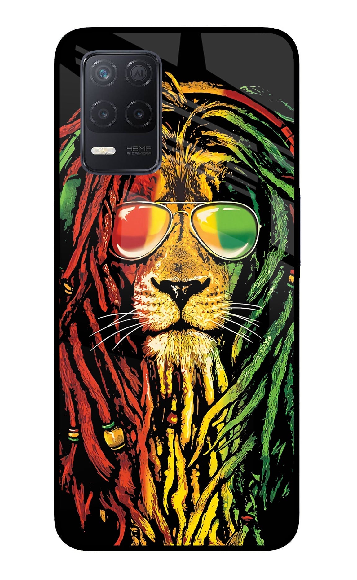 Rasta Lion Realme 8 5G/8s 5G Back Cover