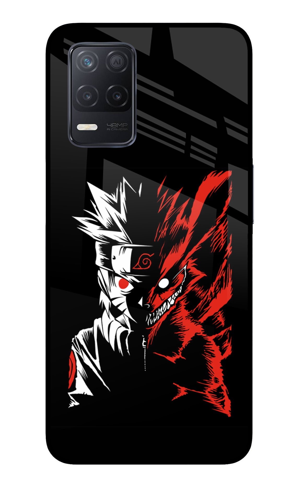 Naruto Two Face Realme 8 5G/8s 5G Glass Case