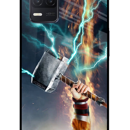 Thor Hammer Mjolnir Realme 8 5G/8s 5G Glass Case