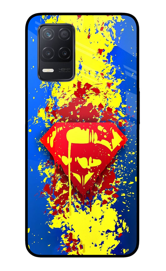 Superman logo Realme 8 5G/8s 5G Glass Case