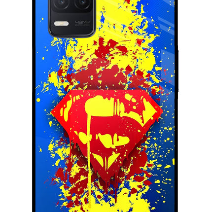 Superman logo Realme 8 5G/8s 5G Glass Case