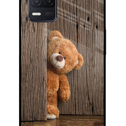 Teddy Wooden Realme 8 5G/8s 5G Glass Case