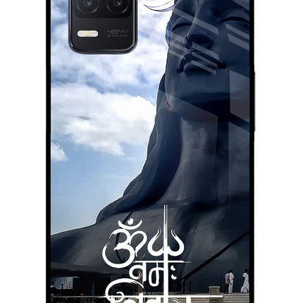 Om Namah Shivay Realme 8 5G/8s 5G Glass Case Back Cover by Casekaro