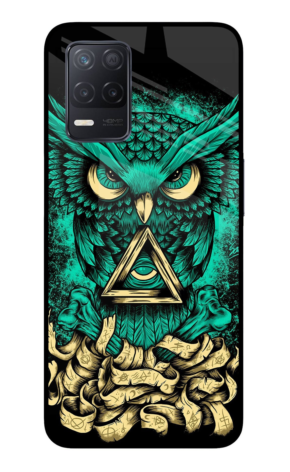 Green Owl Realme 8 5G/8s 5G Back Cover