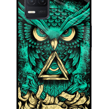 Green Owl Realme 8 5G/8s 5G Glass Case