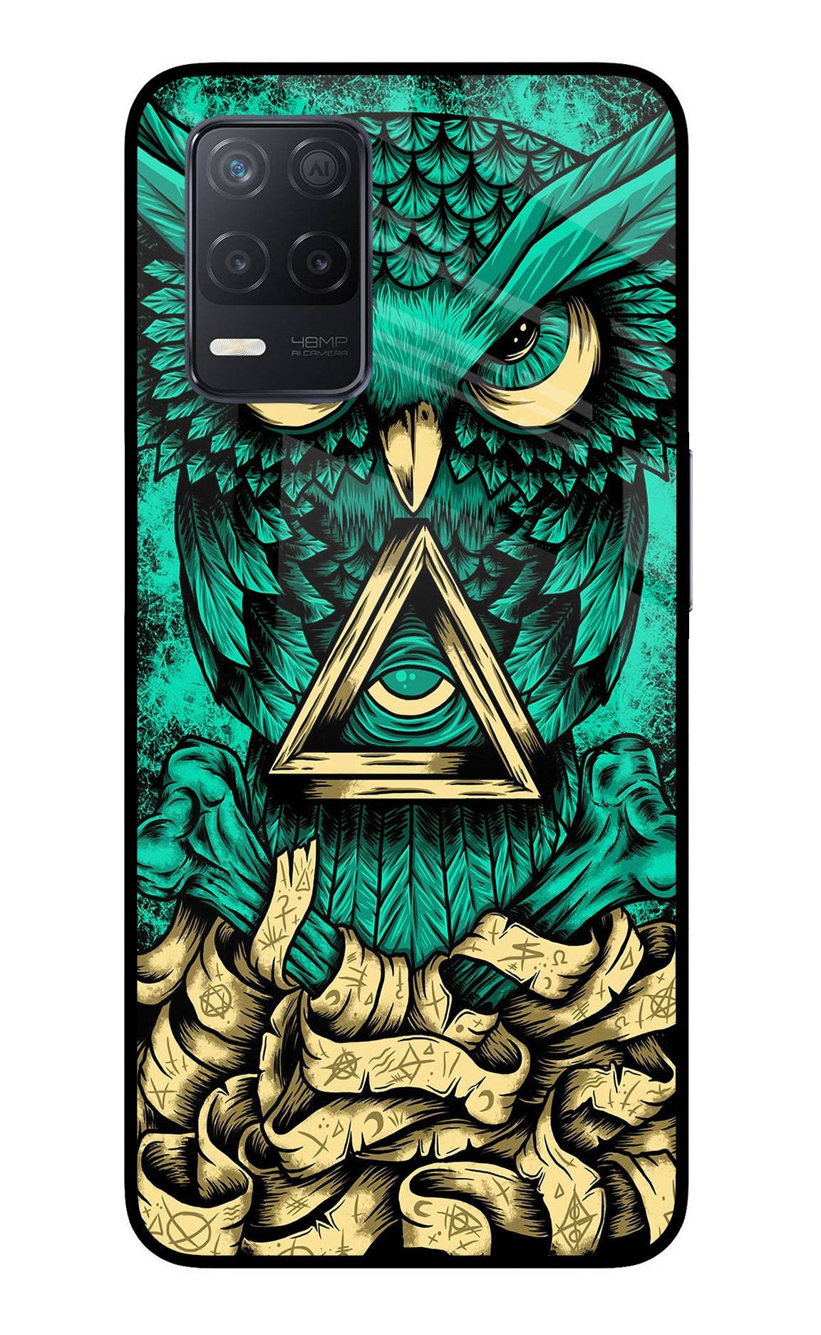 Green Owl Realme 8 5G/8s 5G Back Cover