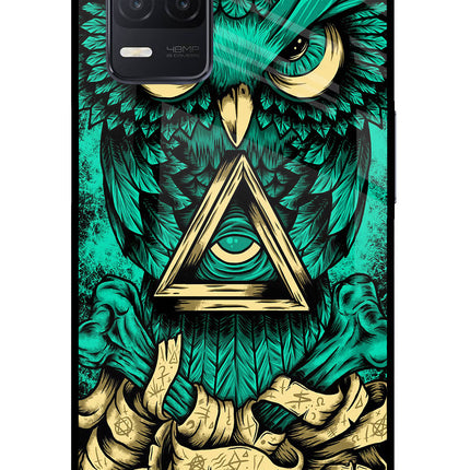 Green Owl Realme 8 5G/8s 5G Glass Case