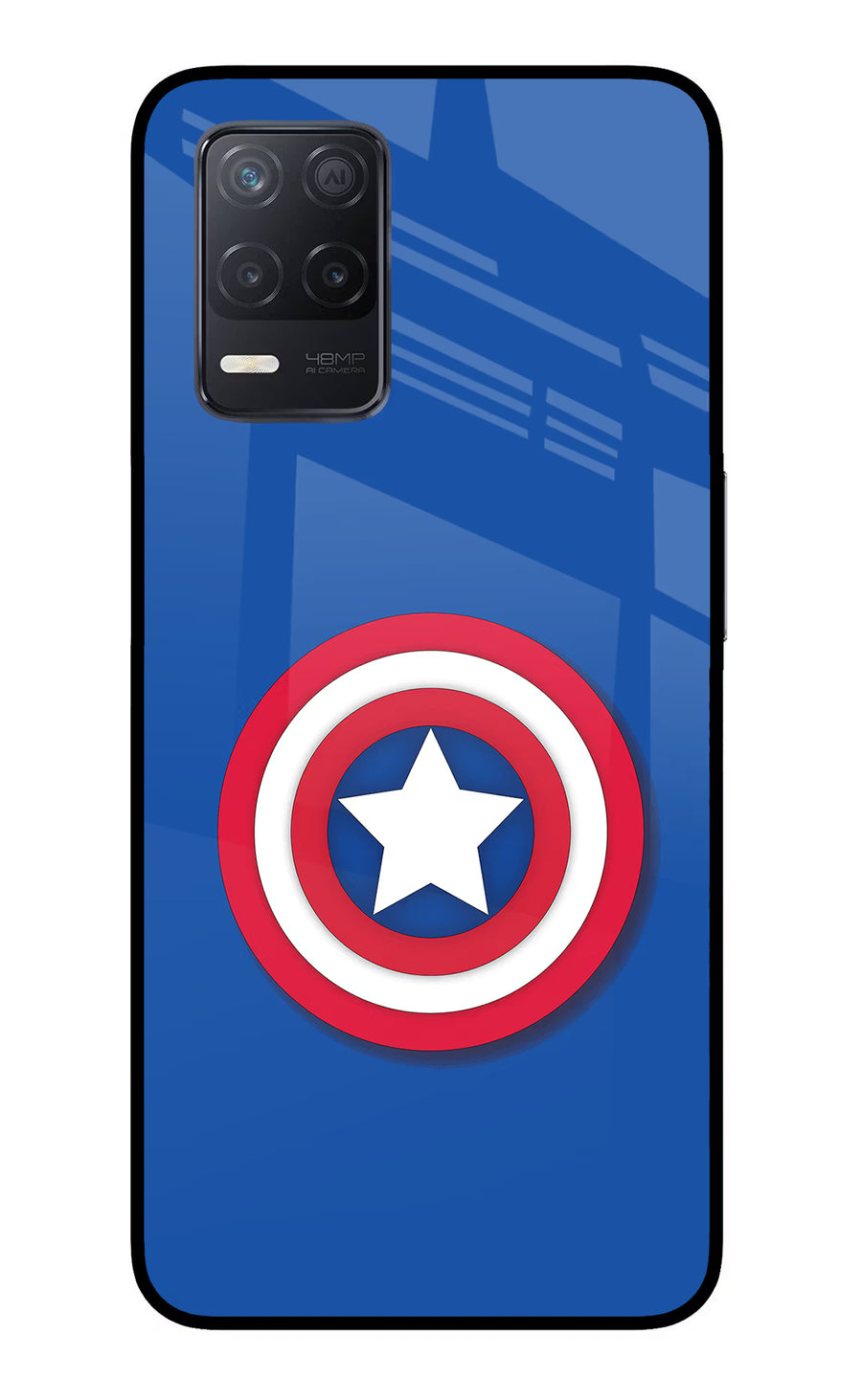 Shield Realme 8 5G/8s 5G Back Cover, Glass case