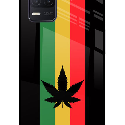 Weed Flag Realme 8 5G/8s 5G Glass Case