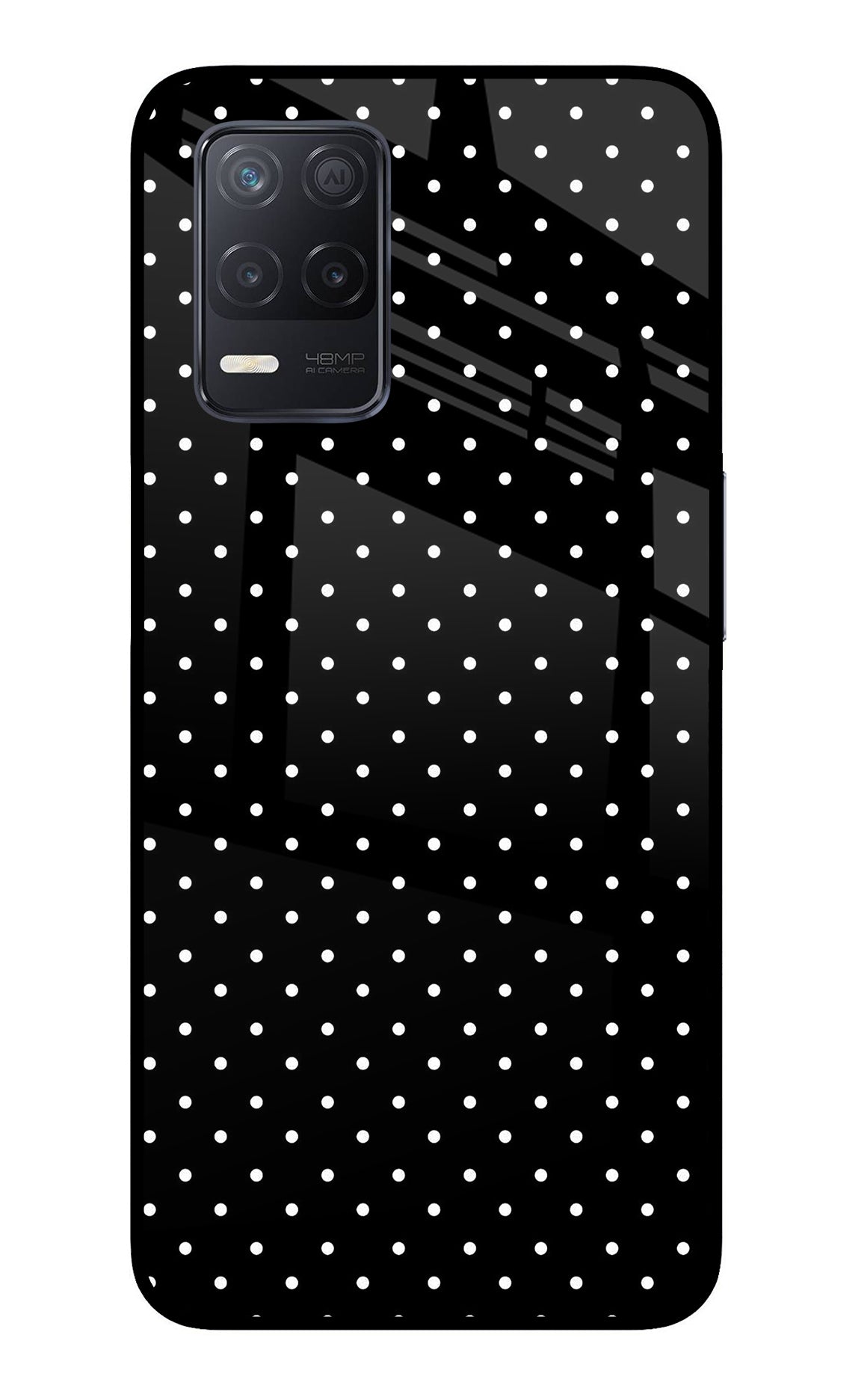 White Dots Realme 8 5G/8s 5G Glass Case