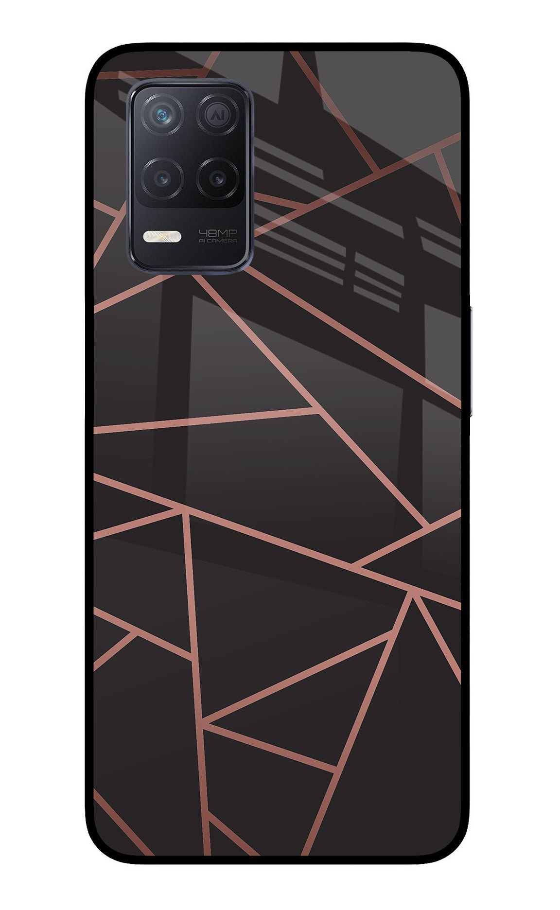 Geometric Pattern Realme 8 5G/8s 5G Glass Case