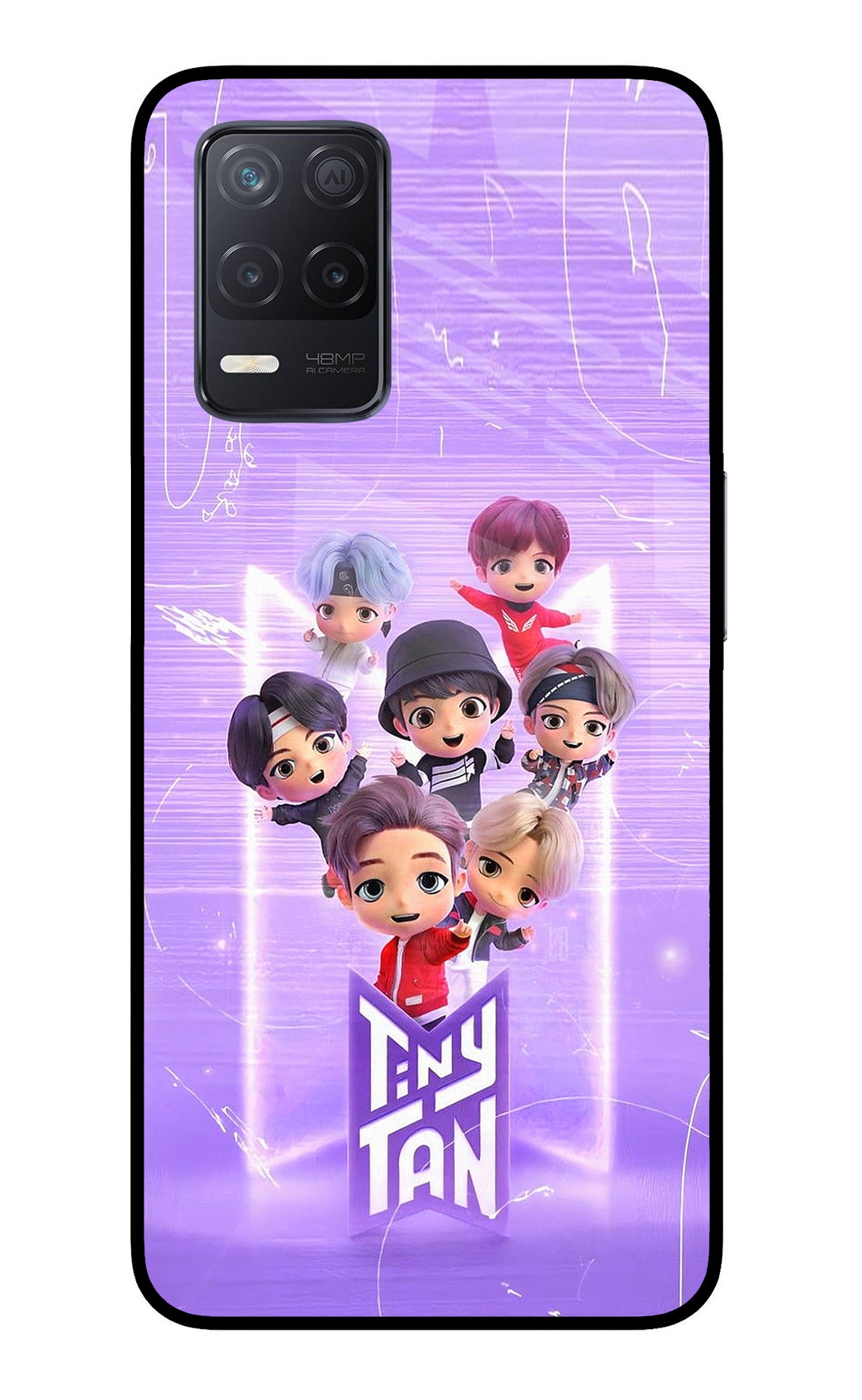 BTS Tiny Tan Realme 8 5G/8s 5G Back Cover