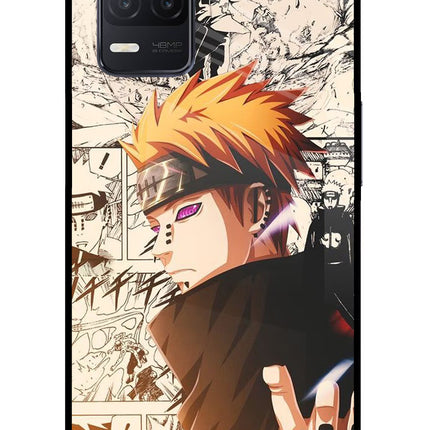 Pain Anime Realme 8 5G/8s 5G Glass Case Back Cover by Casekaro